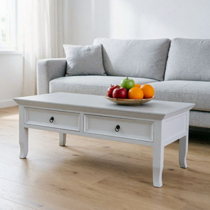 white furniture,white coffee table